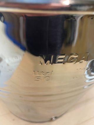 Contenedor Aceite Acero Inox 50L Megashopitalia