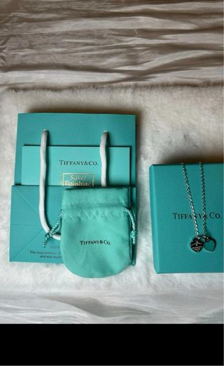 Collana Tiffany & Co. Cuore Blu