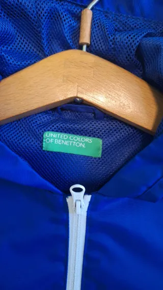 Giacca Benetton bambina blu