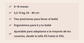Mochila portabebés BabyBjörn