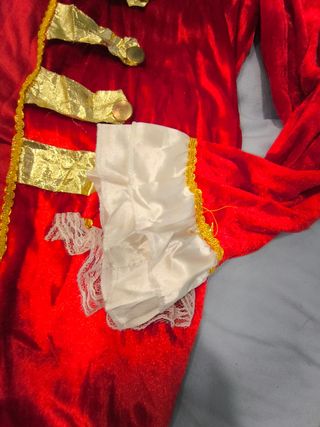 Disfraz Pirata Rojo Adulto Talla Única