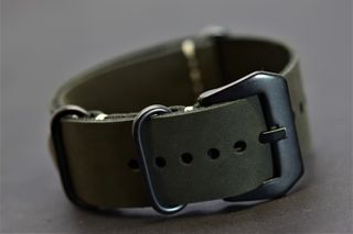 Correa NATO de cuero genuino Panerai Omega