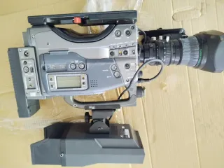 Videocámaras antiguas JVC y Sony