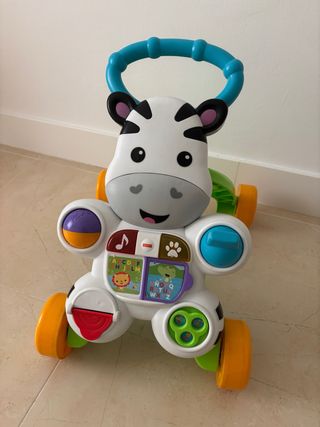 Andador bebé cebra Fisher Price