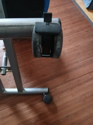 Silla ergonómica estudio azul y plata