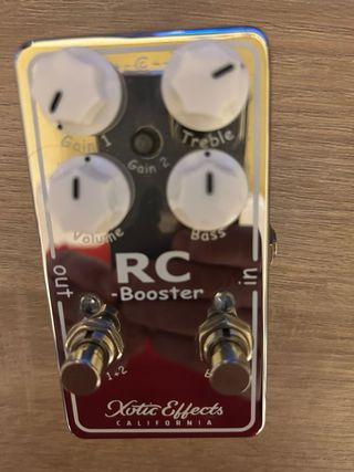 Xotic RC Booster Pedal Guitarra.