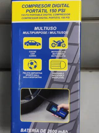 Compresor Goodyear 150 PSI Digital Portátil
