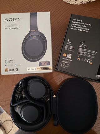 Sony WH-1000XM4 Auriculares Inalámbricos Azul Mari