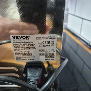 Limpiador Ultrasónico VEVOR 10L