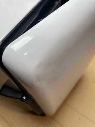 Cubo Basura Pedal 30L Blanco SONGMICS