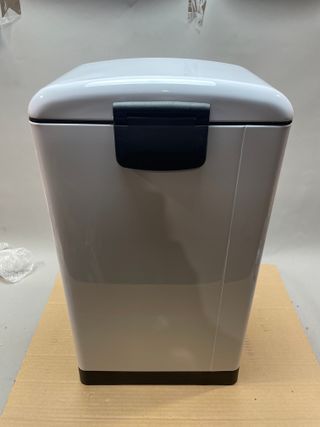 Cubo Basura Pedal 30L Blanco SONGMICS