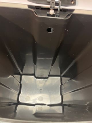 Cubo Basura Pedal 30L Blanco SONGMICS