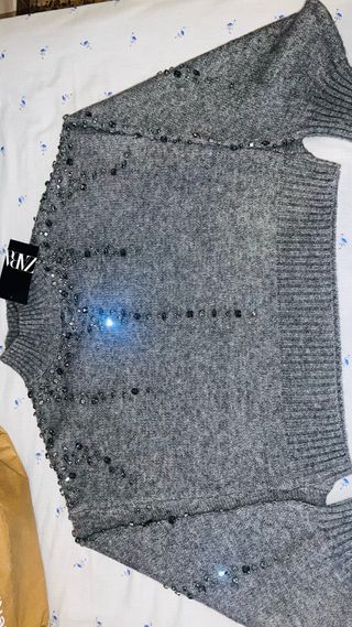 Top vaquero Zara, vestidos y jerseys