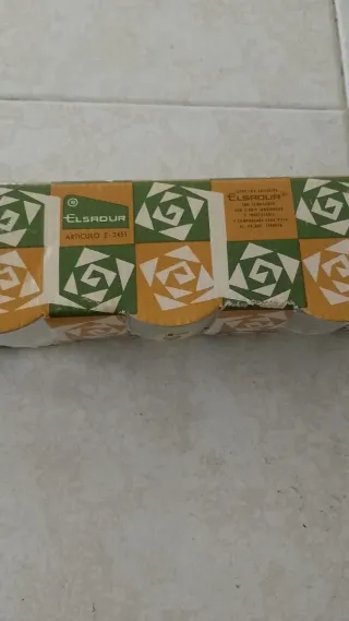 Set 6 Vasos Vintage Elsadur Cristal