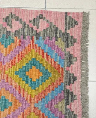 Tappeto Kilim afgano 175x133 cm