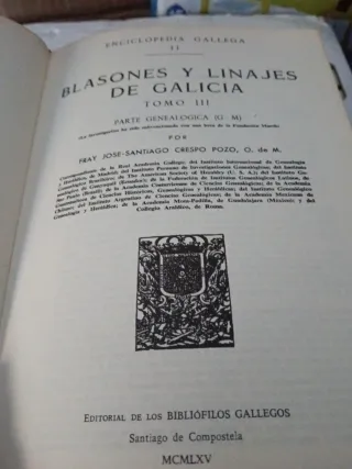 Blasones y Linajes de Galicia