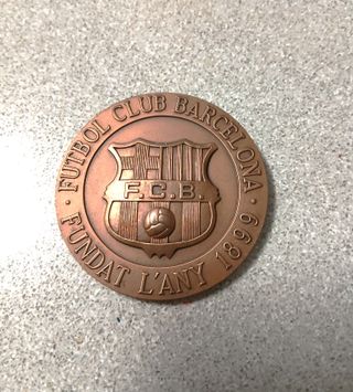 Medalla F.C. Barcelona Fundat l'any 1899