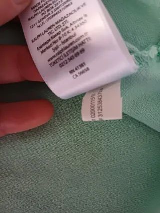 Polo Ralph Lauren neonato azzurro