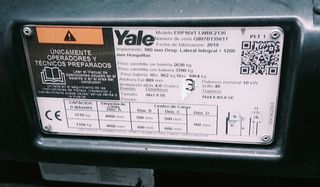 Carretilla Eléctrica Yale ERP16VT