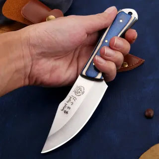 Coltello artigianale KHUTGA dalla Mongolia