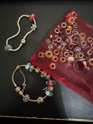 Pulsera Pandora con Abalorios