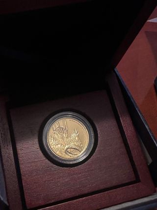 Pack Monedas Oro 1/4 Onza El Señor de los Anillos