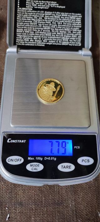 Pack Monedas Oro 1/4 Onza El Señor de los Anillos