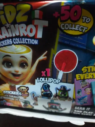 Caja Kidz Brainrot Stickers Colección(pegatinas)