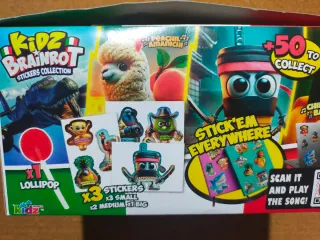 Caja Kidz Brainrot Stickers Colección(pegatinas)