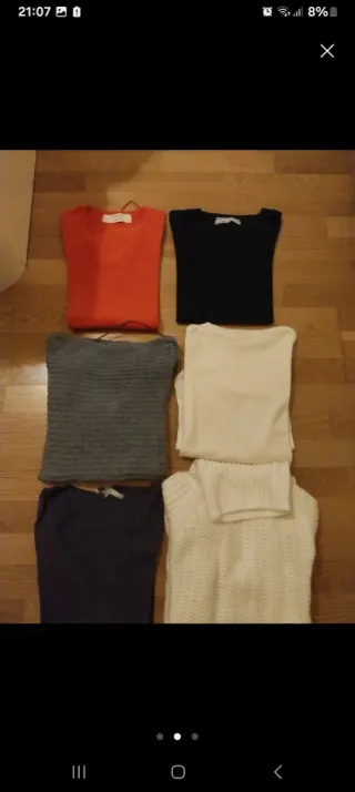 Lote 7 jerséis mujer