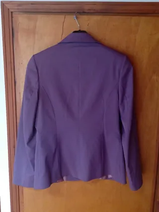 Giacca elegante viola da donna