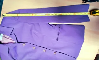 Giacca elegante viola da donna