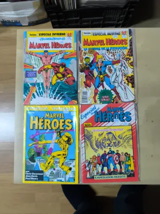 Lote TEBEOS"MARVEL HEROES"