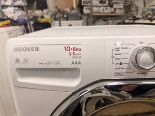 Lavadora Hoover 10+6kg Silent Inverter