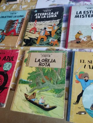 COMICS TINTIN ANTIGUOS