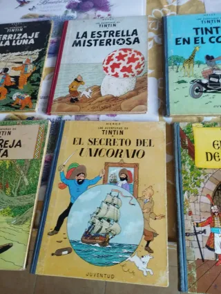 COMICS TINTIN ANTIGUOS