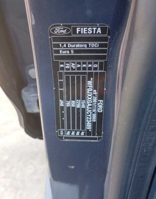 Ford capot fiesta (cb1) titanium 461983