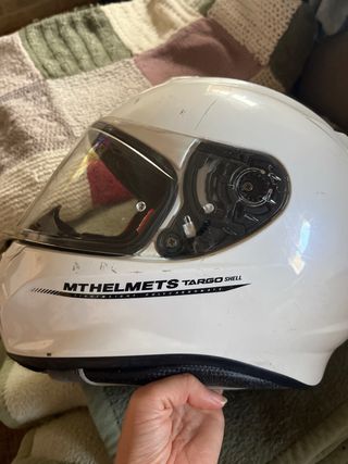 Casco MT Helmets Blanco Integral