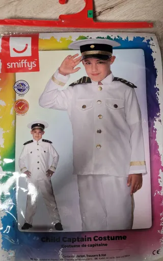 Disfraz Capitán Infantil Talla 7-9