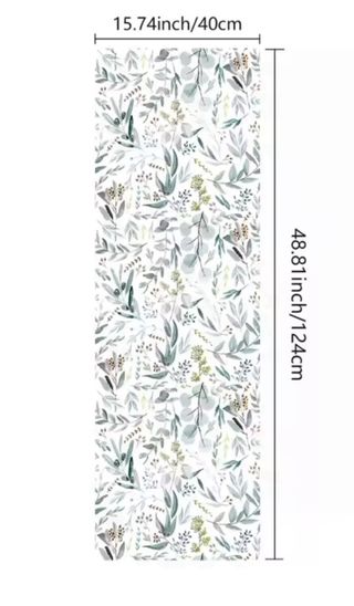 3 Rollos Papel Decorativo Adhesivo hojas silvestre