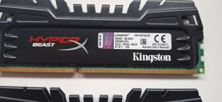 2x4GB Kingston HyperX Beast RAM