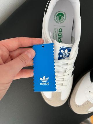 Adidas Samba Blancas y Negras