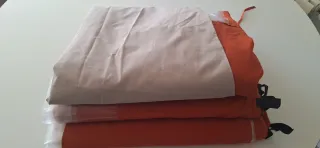 Paneles Carpa Quick Star Naranja/Transparente