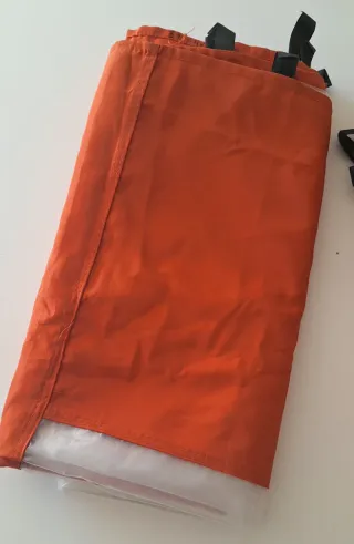 Paneles Carpa Quick Star Naranja/Transparente