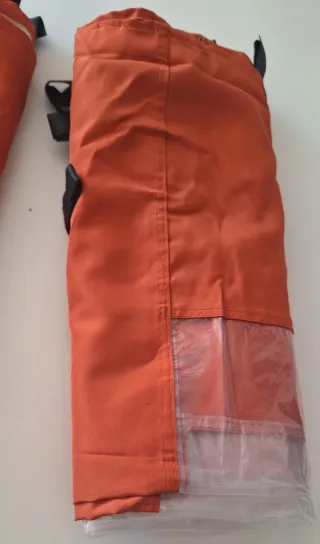 Paneles Carpa Quick Star Naranja/Transparente