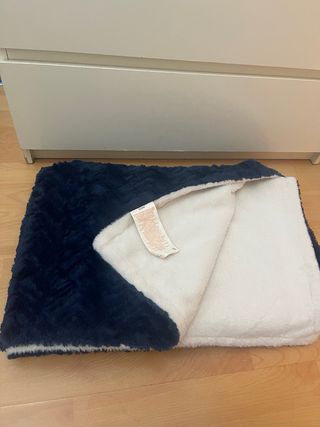 Manta Primark Azul Suave