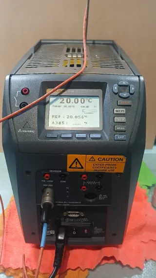 Fluke 9142 horno calibración termómetro -25,+150