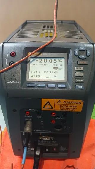 Fluke 9142 horno calibración termómetro -25,+150