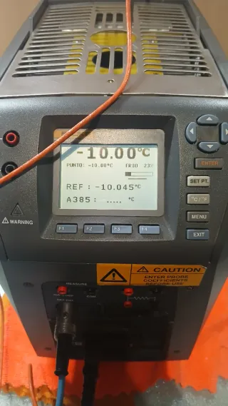 Fluke 9142 horno calibración termómetro -25,+150