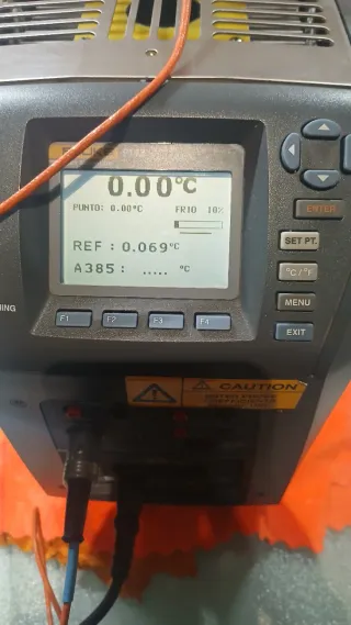 Fluke 9142 horno calibración termómetro -25,+150